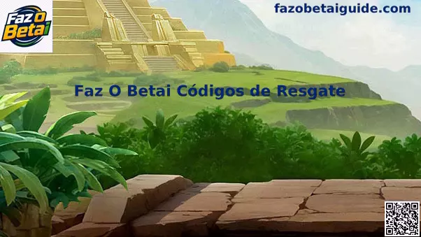 Códigos de Resgate Faz O Bet Ai