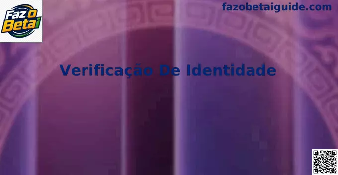 Interface do processo de Verificação De Identidade em plataformas de apostas online