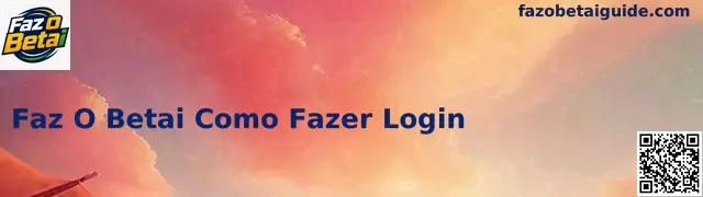 Interface de Login Seguro Faz O Betai