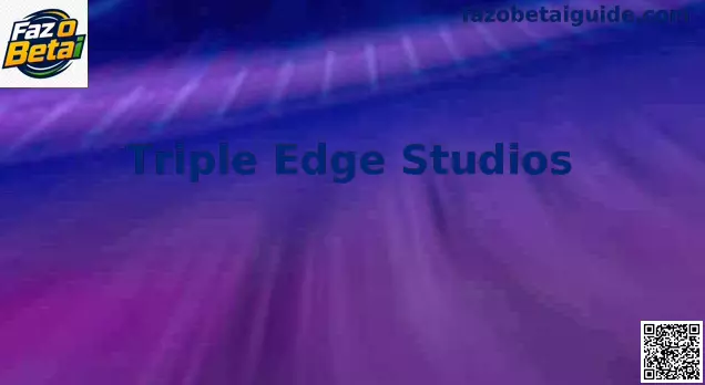 Apresentação dos jogos e da identidade visual da Triple Edge Studios
