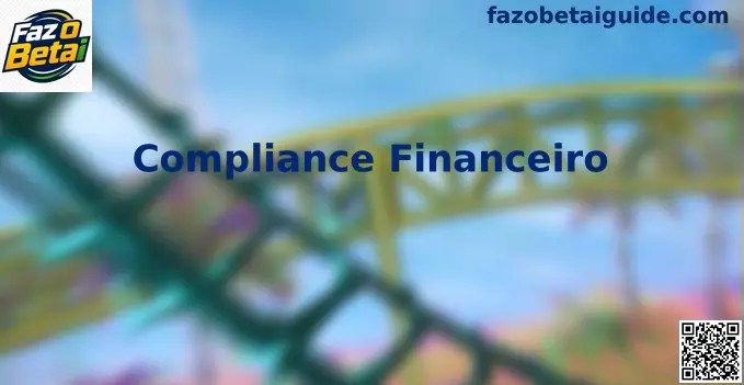 Ilustração sobre Compliance Financeiro no Brasil com gráficos estruturados
