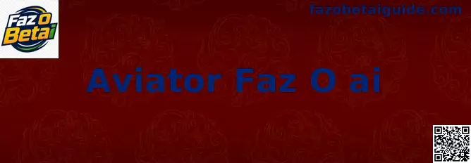 Aviator Faz O ai Interface