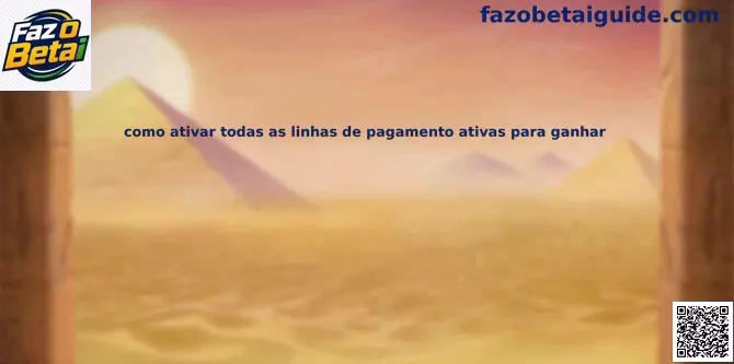 Linhas de pagamento em slots online