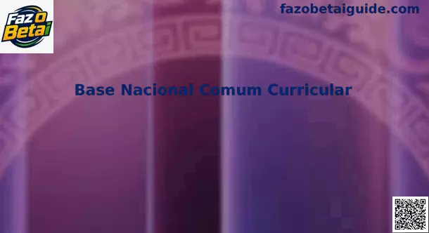 BNCC Base Nacional Comum Curricular